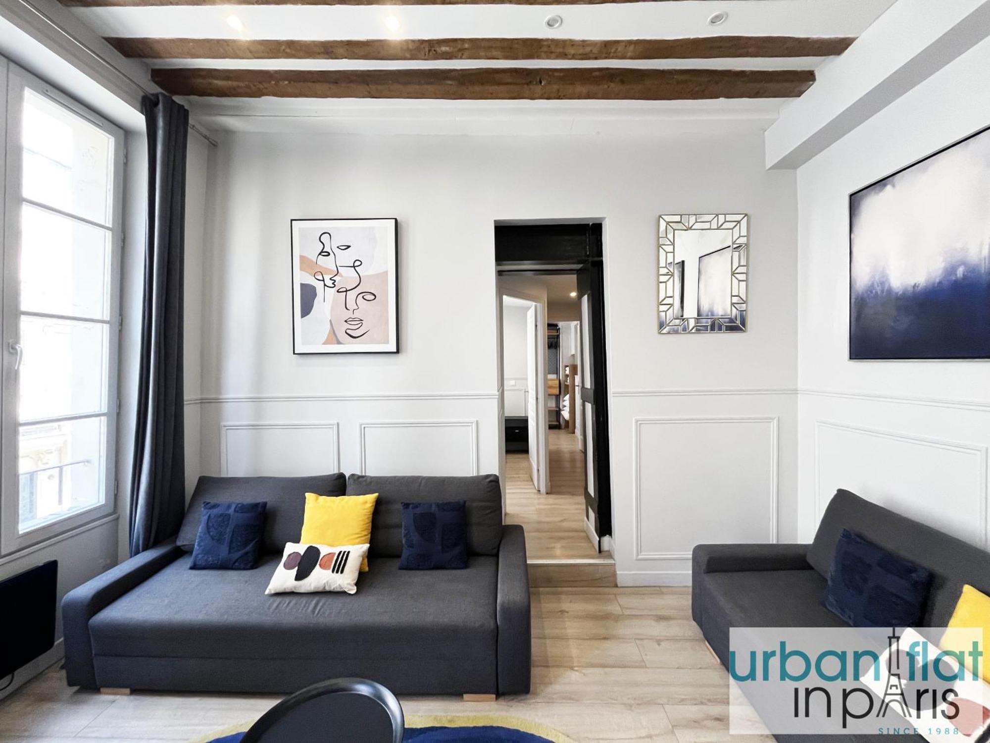 44 - Pretty 2 Bdr Flat In Appartement Paris