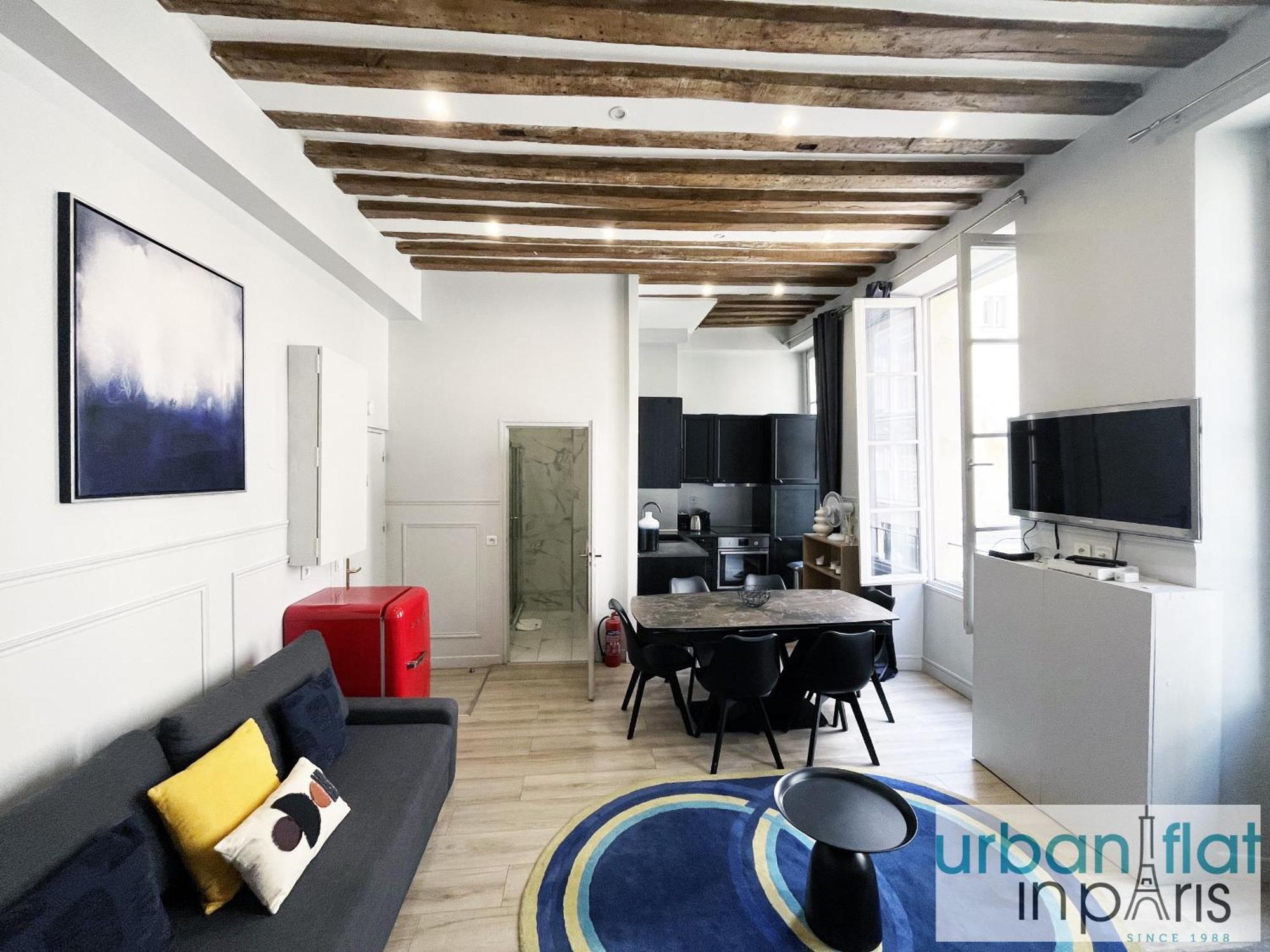 44 - Pretty 2 Bdr Flat In Appartement Paris